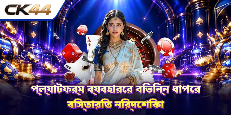 প্ল্যাটফর্ম ব্যবহারের বিভিন্ন ধাপের বিস্তারিত নির্দেশিকা